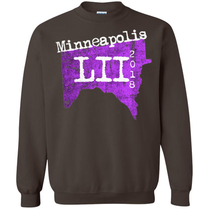 Football Lover T-shirt Minneapolis Minnesota 2018 T-shirt Dark Chocolate