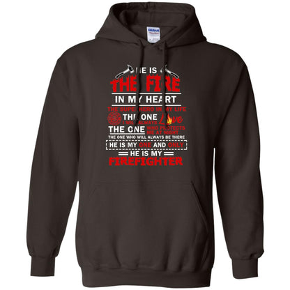 He Is The Fire In My Heart The Superhero In My Life The One I Will Always Love The One Who Protects Me At Night The One Who Will Always Be There He Is My One And Only He Is My Firefighter Dark Chocolate