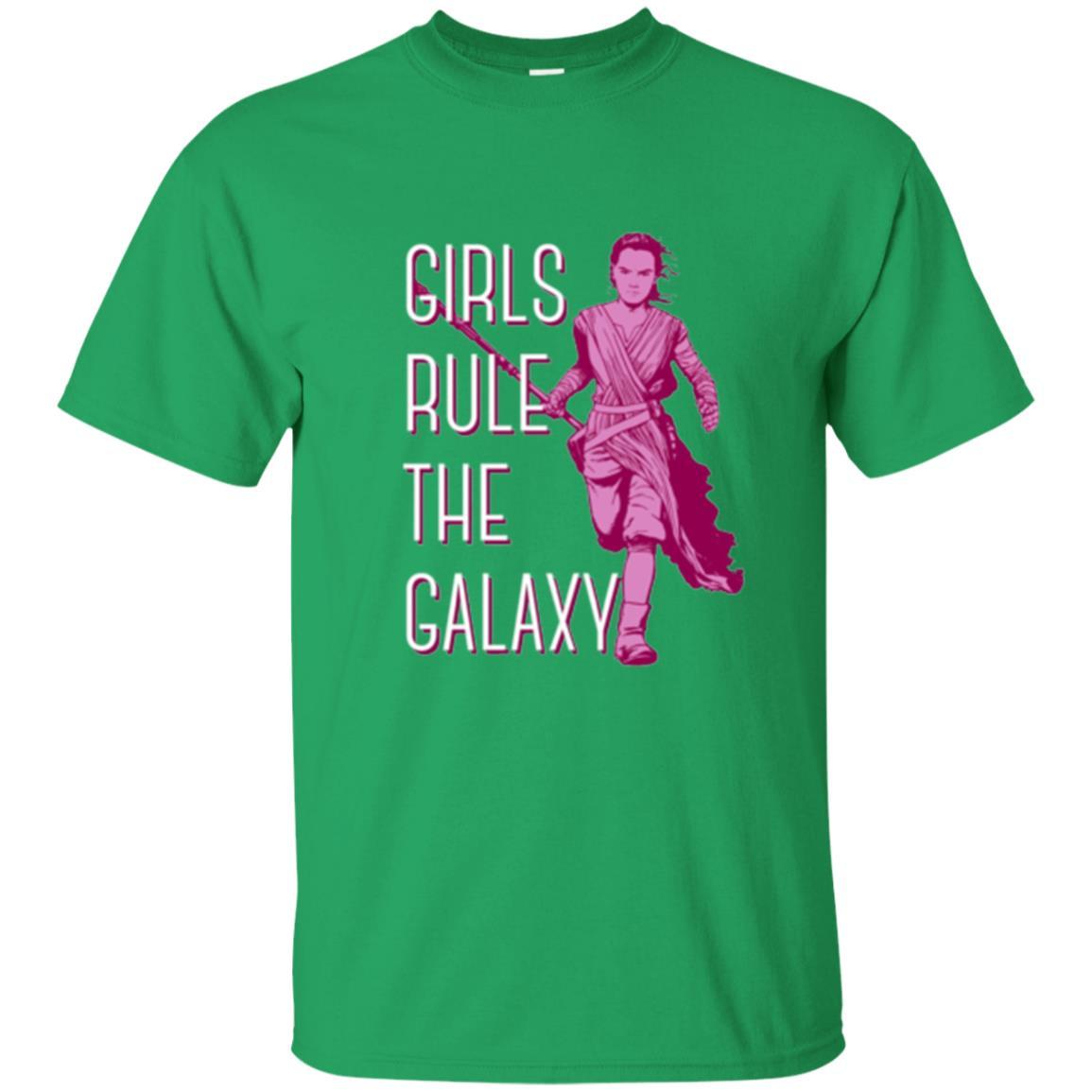 Film T-shirt Girls Rule The Galaxy T-shirt Irish Green