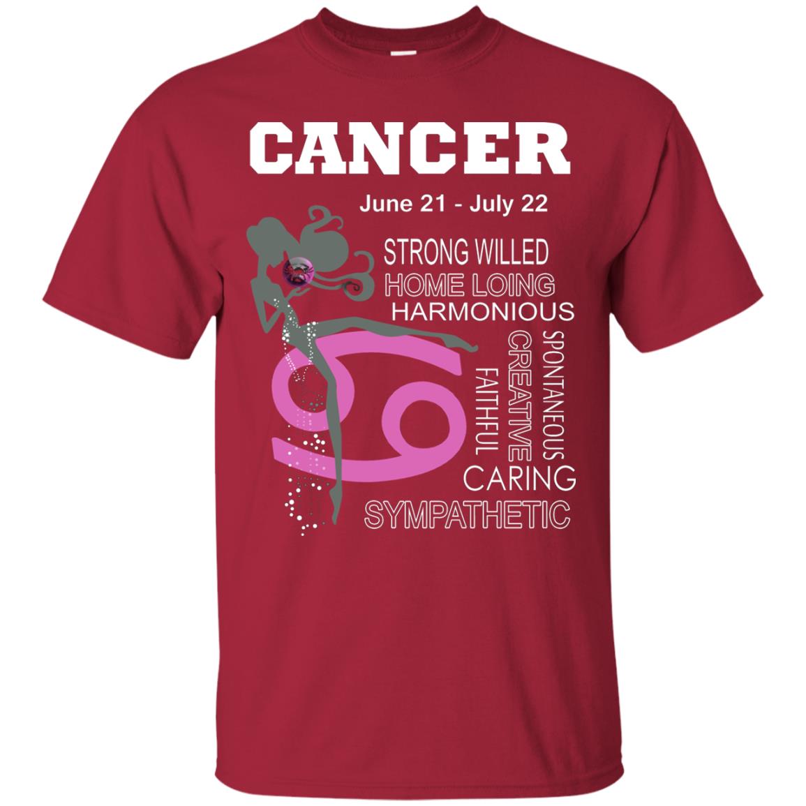 Cancer Strong Willed Home Loing Harmonious Faithful Creative Spontaneous Caring Sympathetic Cardinal
