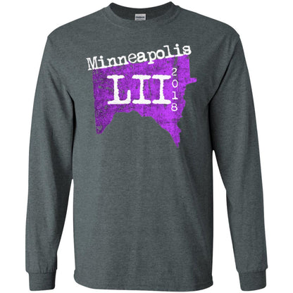 Football Lover T-shirt Minneapolis Minnesota 2018 T-shirt Dark Heather