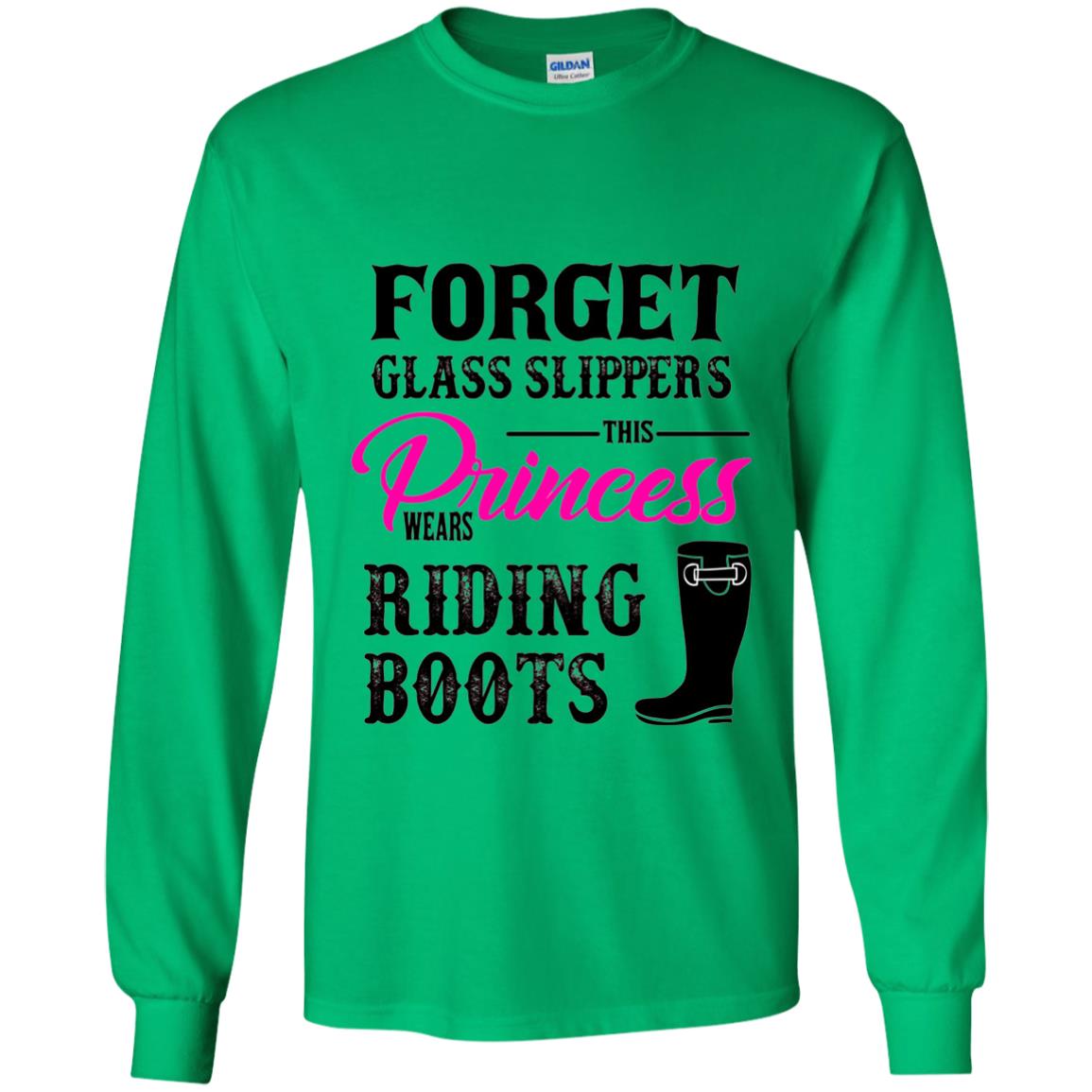 Forget Glass Slippers Princess Wears Riding Boots Irish Green