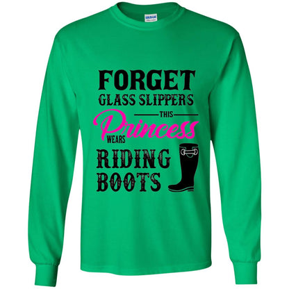 Forget Glass Slippers Princess Wears Riding Boots Irish Green
