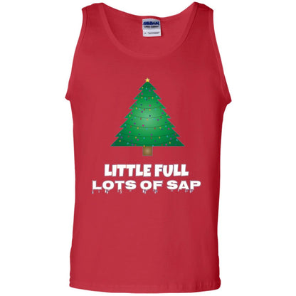 Christmas T-shirt Little Full Lots Of Sap Red
