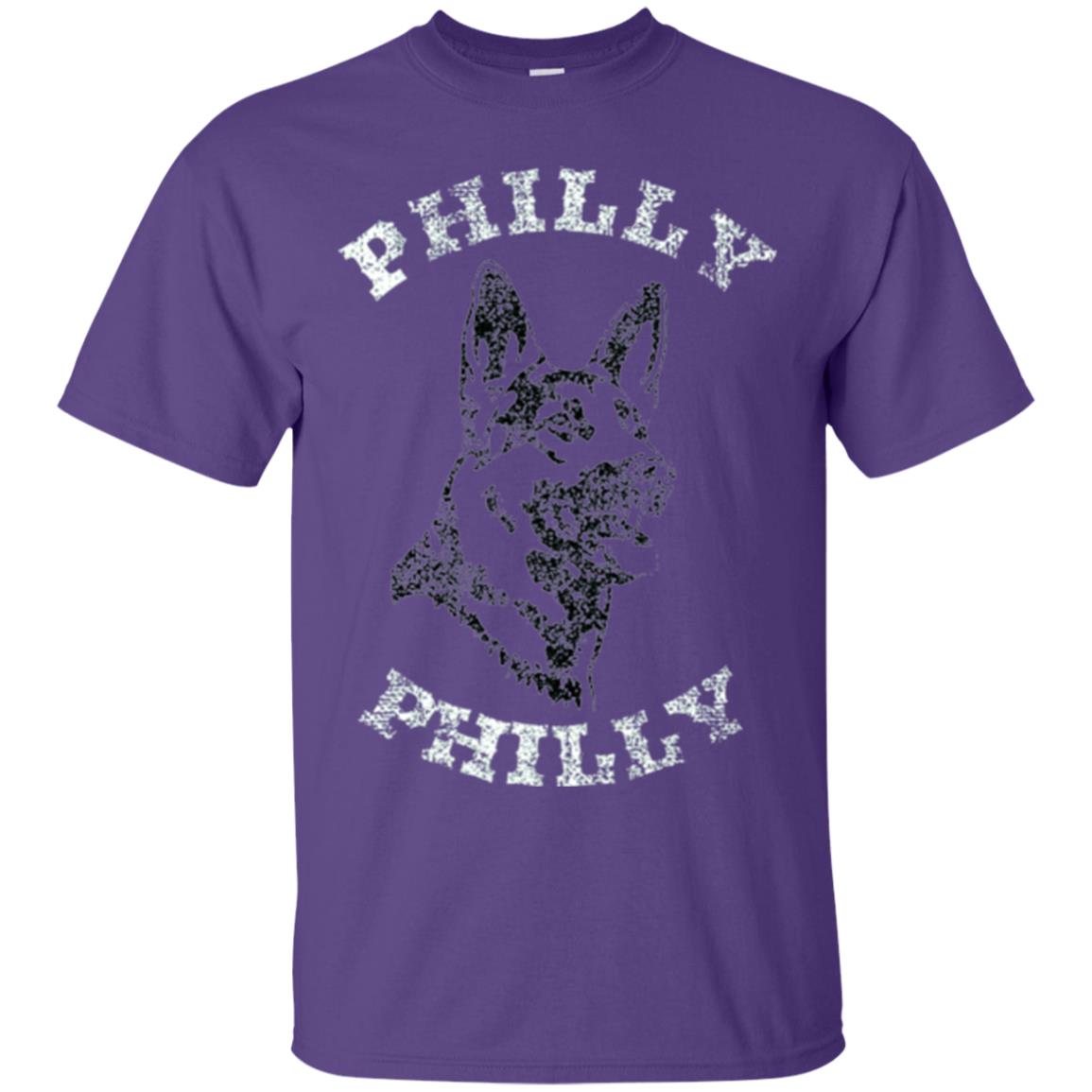 Dog Lover T-shirt Philly Philly Football Underdog Fan Purple