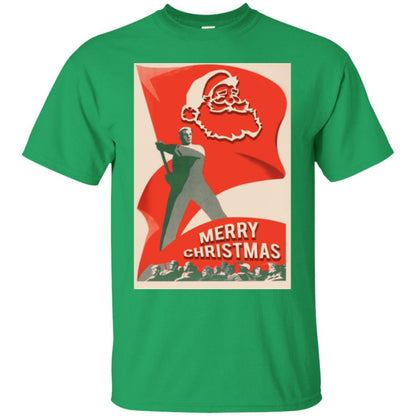 Santa Claus Merry Christmas Irish Green
