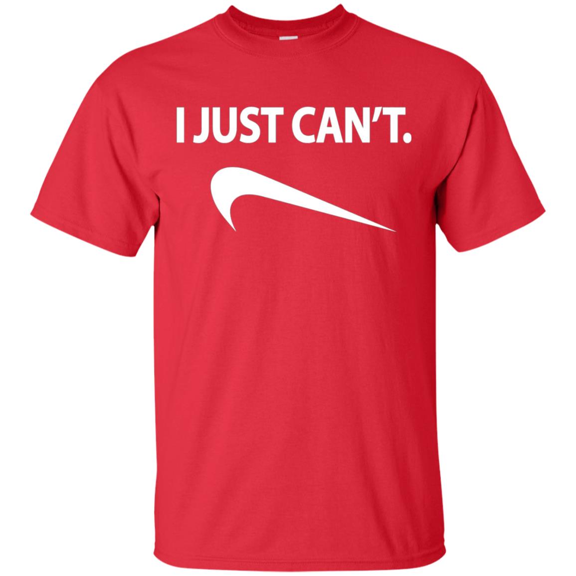 Funny I Just Cant Shirt Red