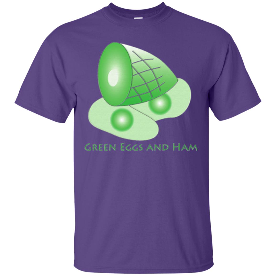 Green Eggs And Ham T-shirt Purple