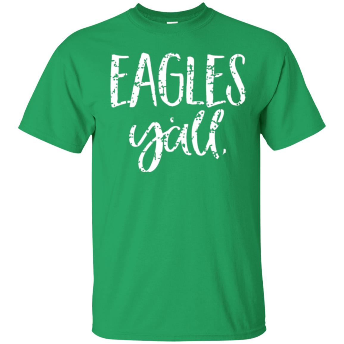 Eagles Y_all Flying Eagles T-shirt Irish Green