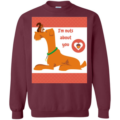 I_m Nuts About You T-shirt Maroon