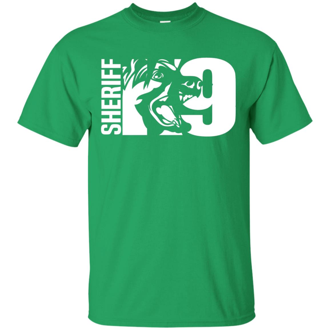 K-9 Sheriff Deputy Hoodie Leo Off Duty Cops Law Enforcement T-shirt Irish Green