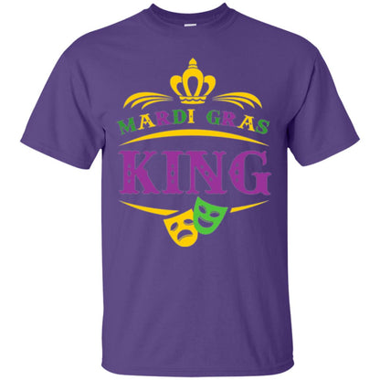 Mardi Gras King Gift T-shirt Purple