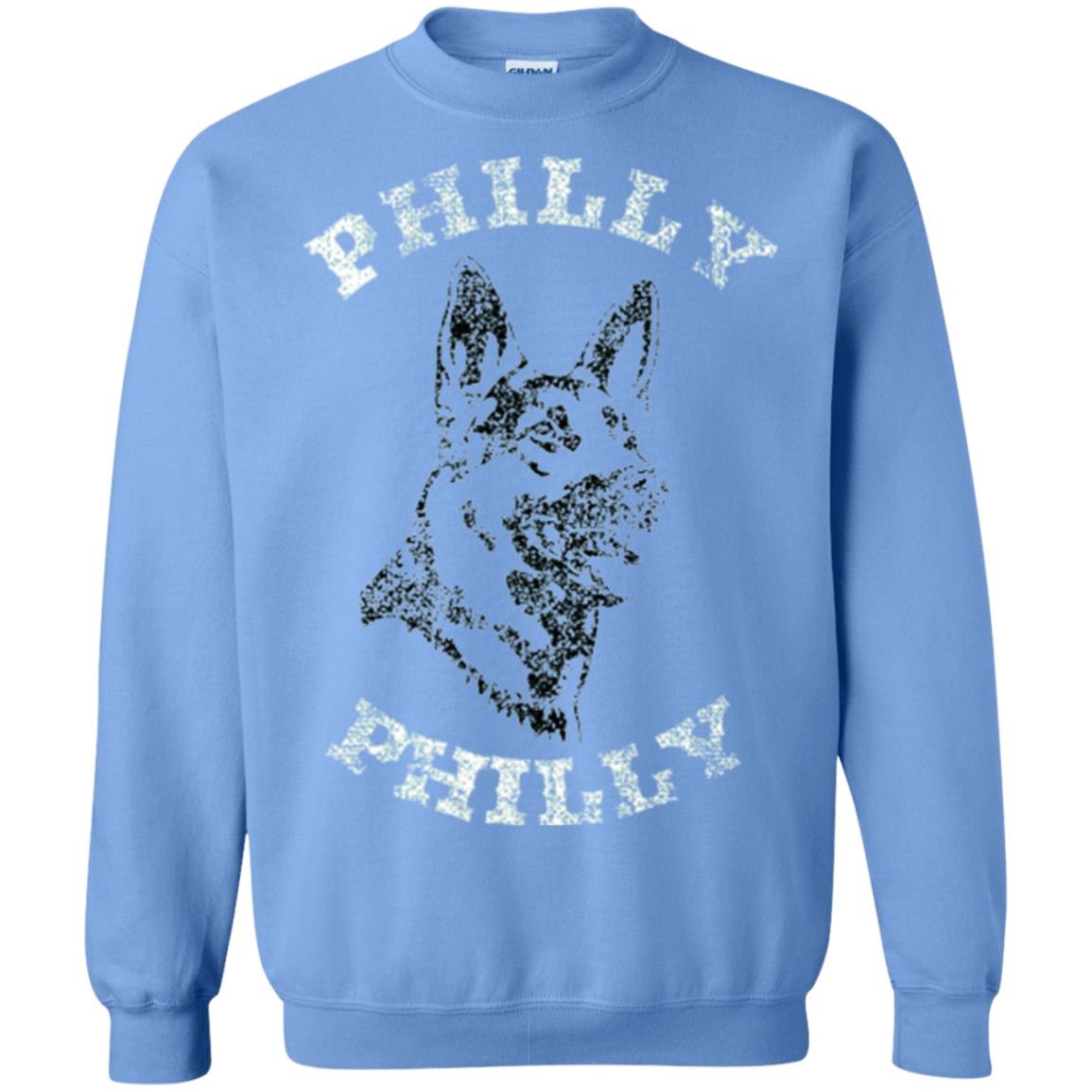 Dog Lover T-shirt Philly Philly Football Underdog Fan Carolina Blue