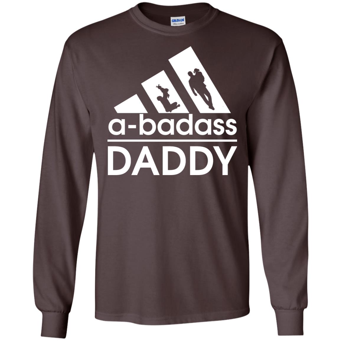 A Badass Daddy Shirt Dark Chocolate