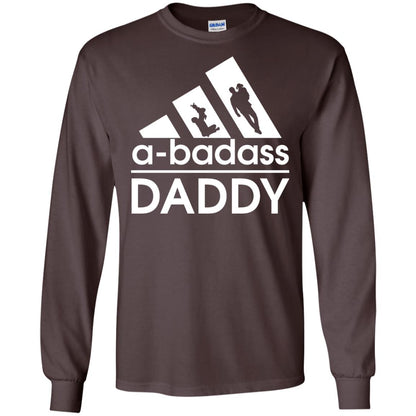 A Badass Daddy Shirt Dark Chocolate