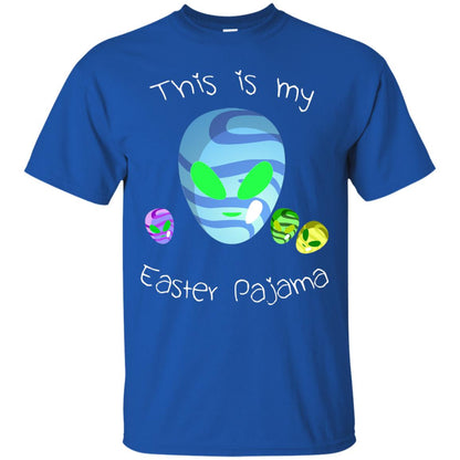 Easter Pajama Alien Shirt Royal