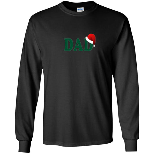 Christmas T-shirt Dad Santa Black
