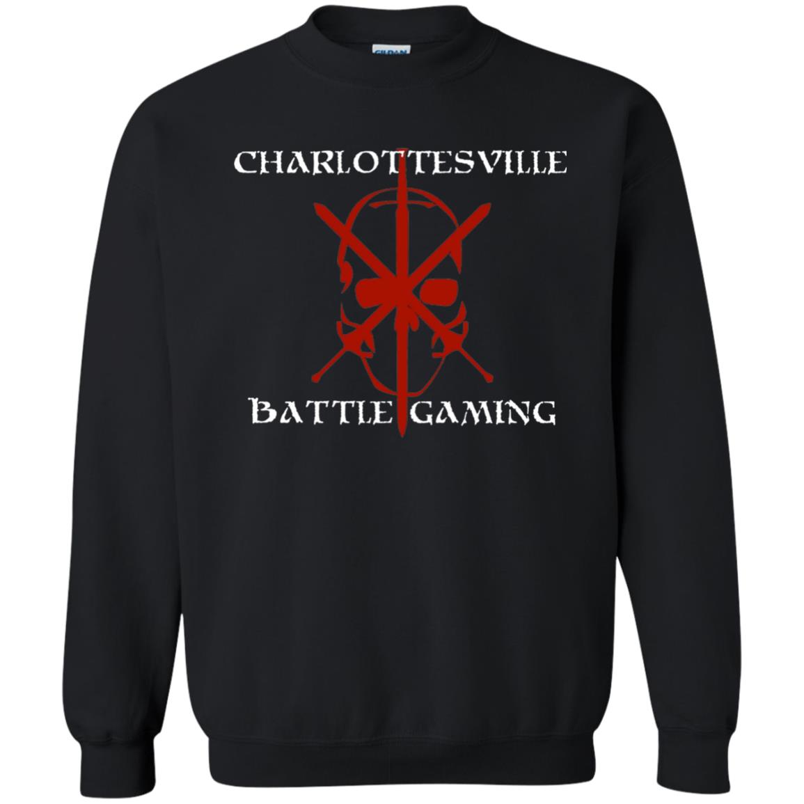 Charlottesville Battle Gaming Gamer T-shirt Black