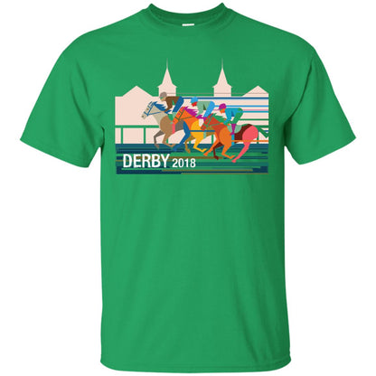 Kentucky Horse Racing Derby Day 2018 Shirt Irish Green