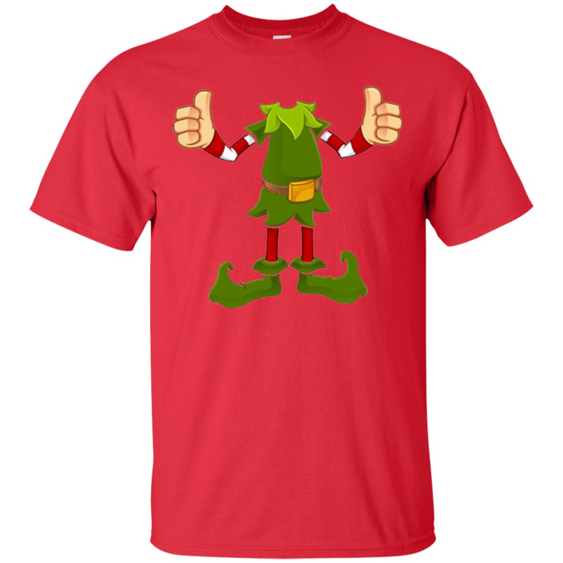 Chirstmas T-shirt Funny Elf Red