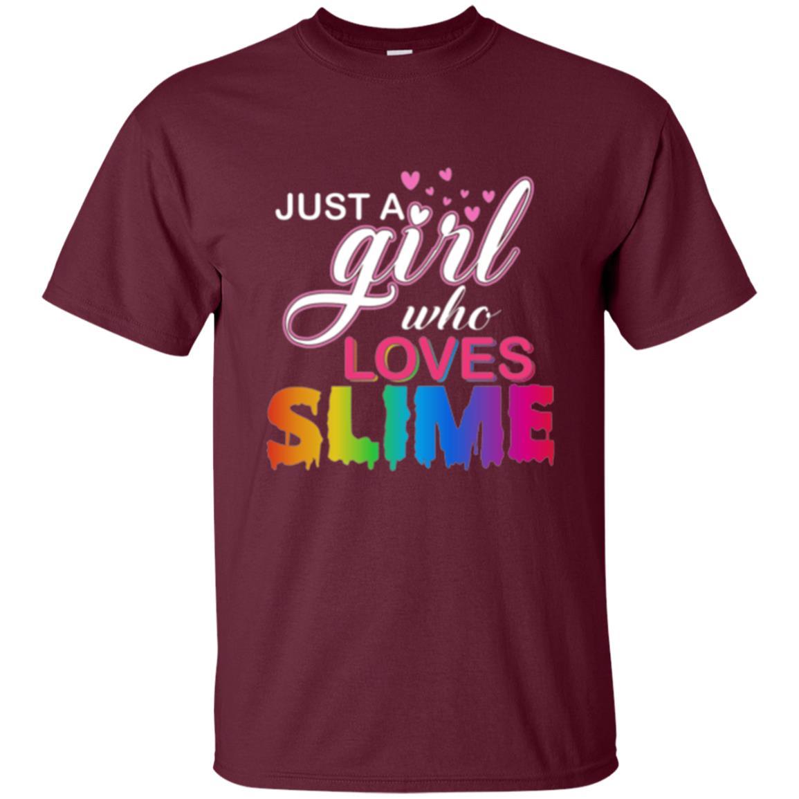 Slime T-shirt Just A Girl Who Loves Slime