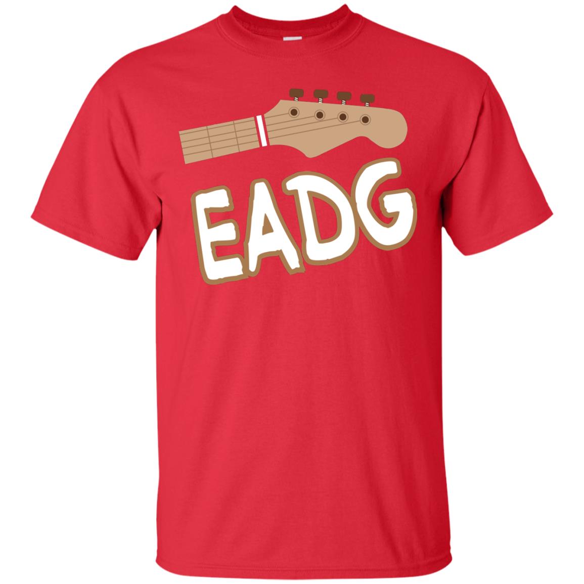 Eadg Bass Tuning Lover Shirt Red