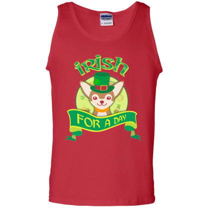 Saint Patrick_s Day T-shirt Amazing I_m Irish Chihuahua Red