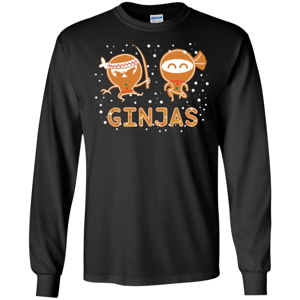 Christmas T-shirt Ginjas Black
