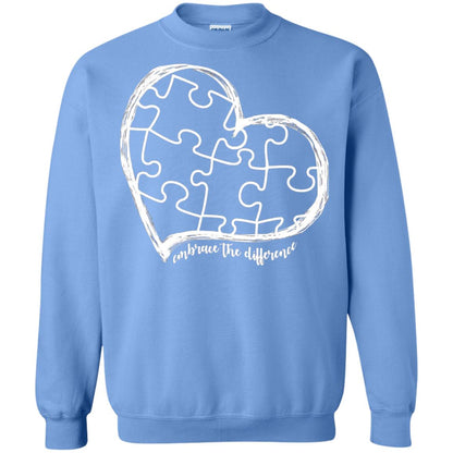 Autism Awareness Embrace Differences Shirt Carolina Blue