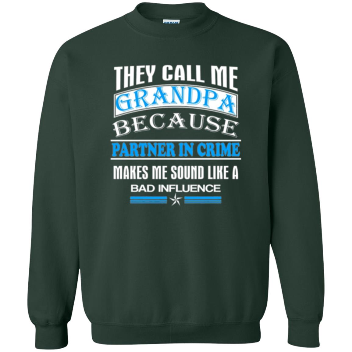 Family T-shirt They Call Me Grandpa Forest Green