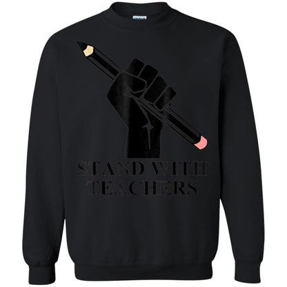 Colorado Teachers Stand With Teachers Educator Strike Shirt Black