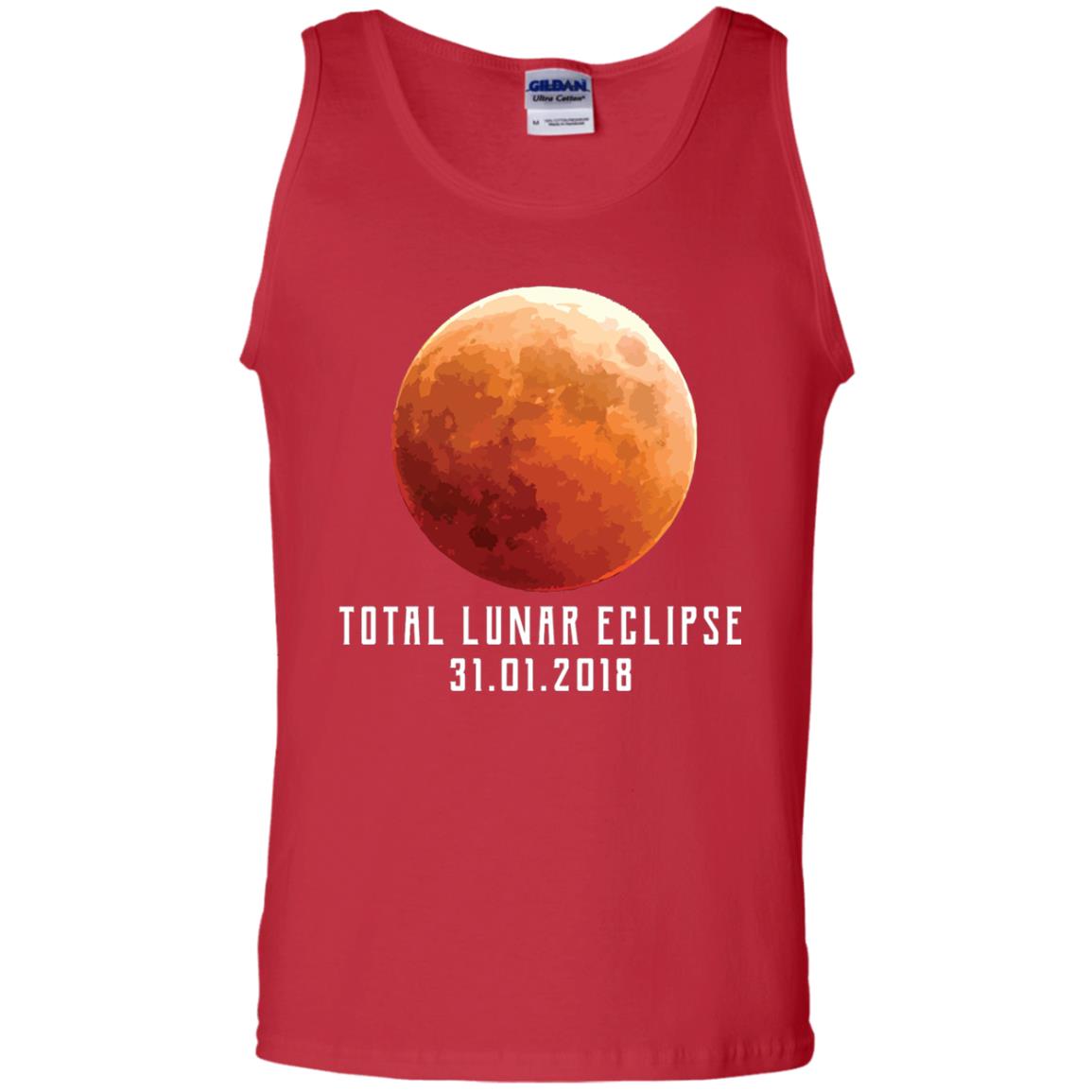 Total Lunar Eclipse Shirt 2018 Astronomy Gift Blood Moon Red