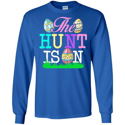 Easter Shirt The Hunt Is On Royal