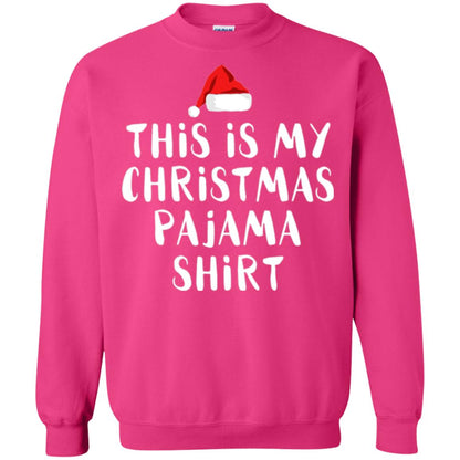 Christmas T-shirt This Is My Christmas Pajama Shirt Heliconia