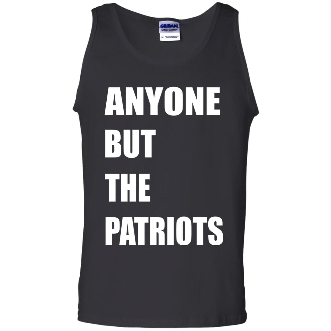 Anyone But The Patriots T-shirt Black