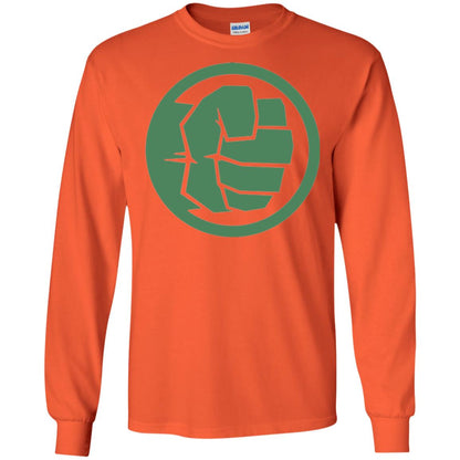 Movie T-shirt Hulk Strong Orange