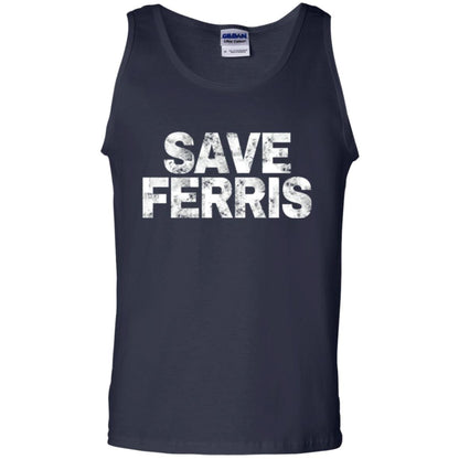 Movie T-shirt Save Ferris 80s Navy