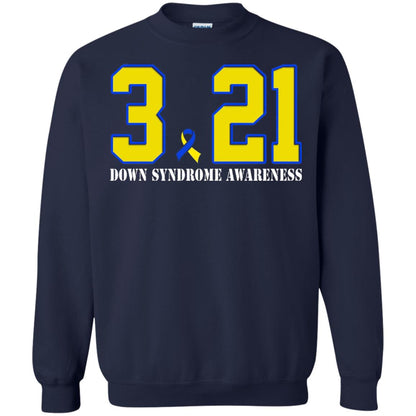 March 21st Down Syndrome Awareness T-shirt Navy