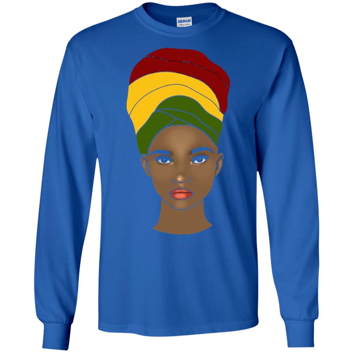 Melanin Rocks African Queen Melanin T-shirt Royal