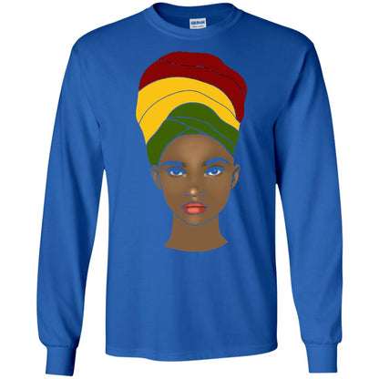 Melanin Rocks African Queen Melanin T-shirt Royal