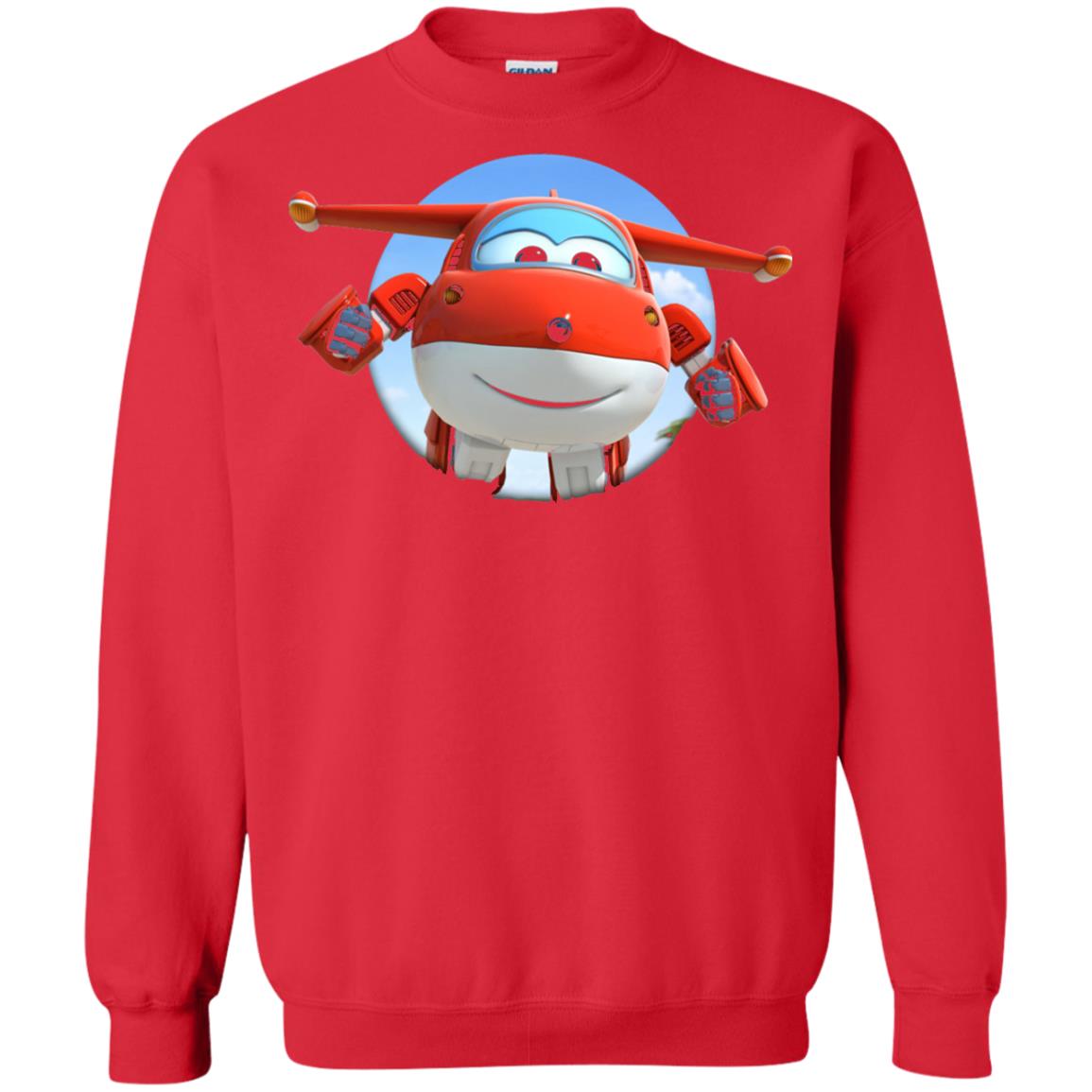 Super Wings Jett Movie Lover T-shirt Red
