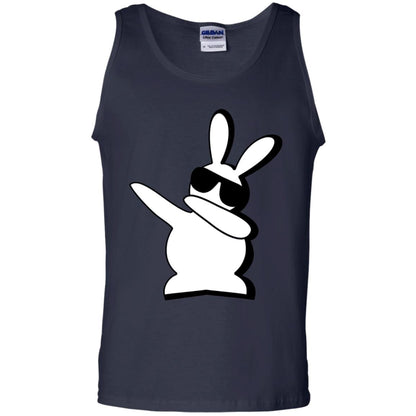 Dabbing Hip Hop Bunny Easter Shirt Navy