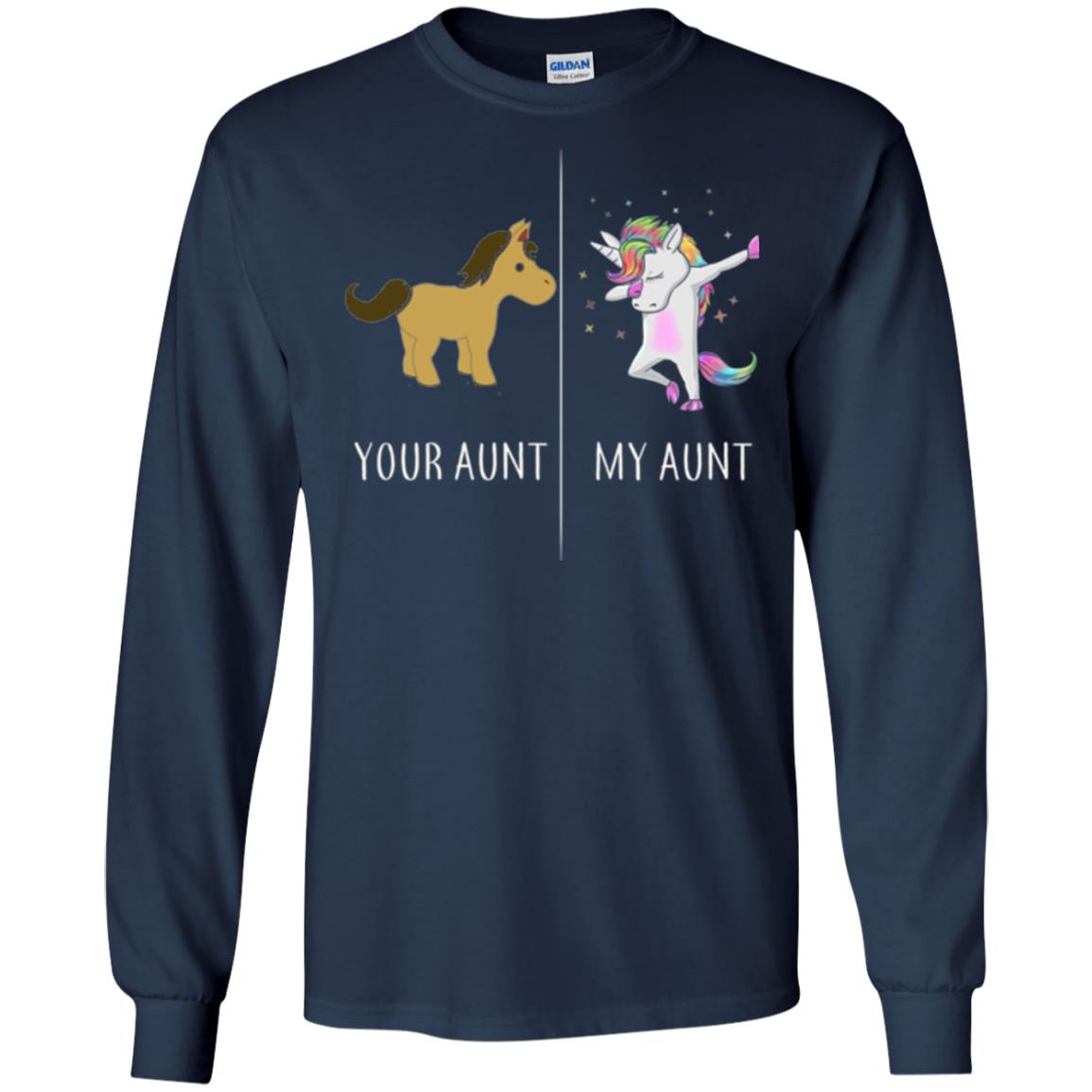 Family T-shirt Your Aunt My Aunt Navy