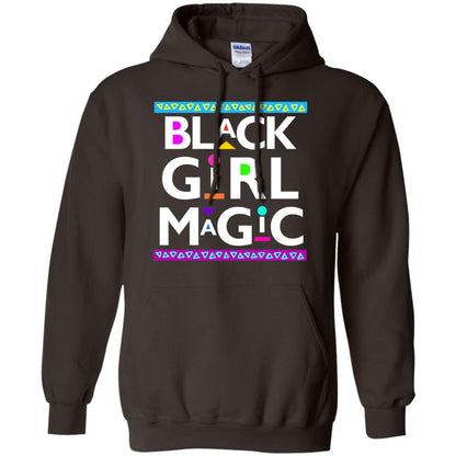 Black Girl Magic T-shirt Women_s Black History Dark Chocolate