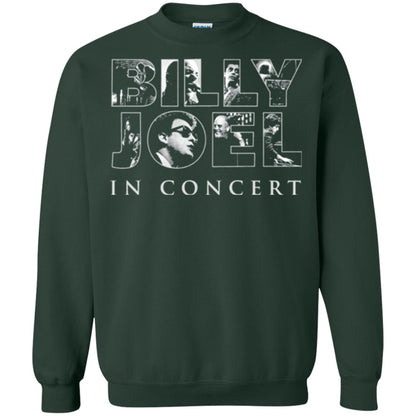 Artist T-shirt Billy Joel In Concert Forest Green