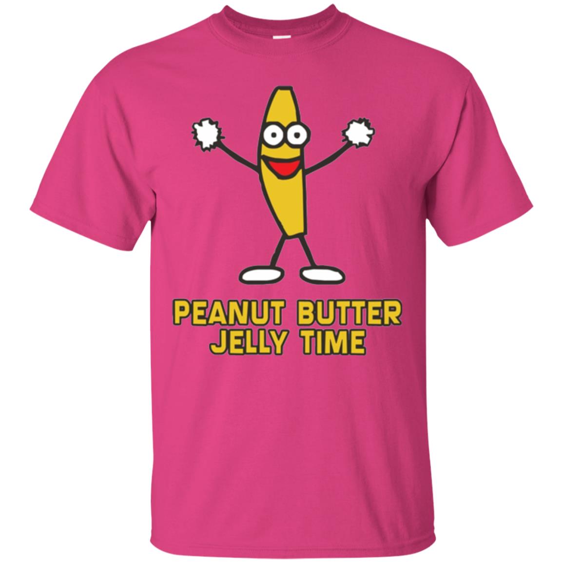 Peanut Butter Jelly Time T-shirt Heliconia