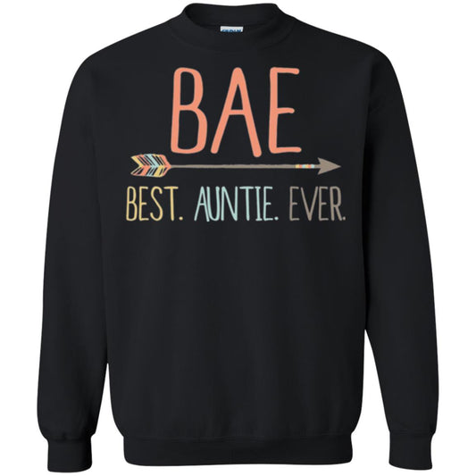 Bae T-shirt Best Auntie Ever Black