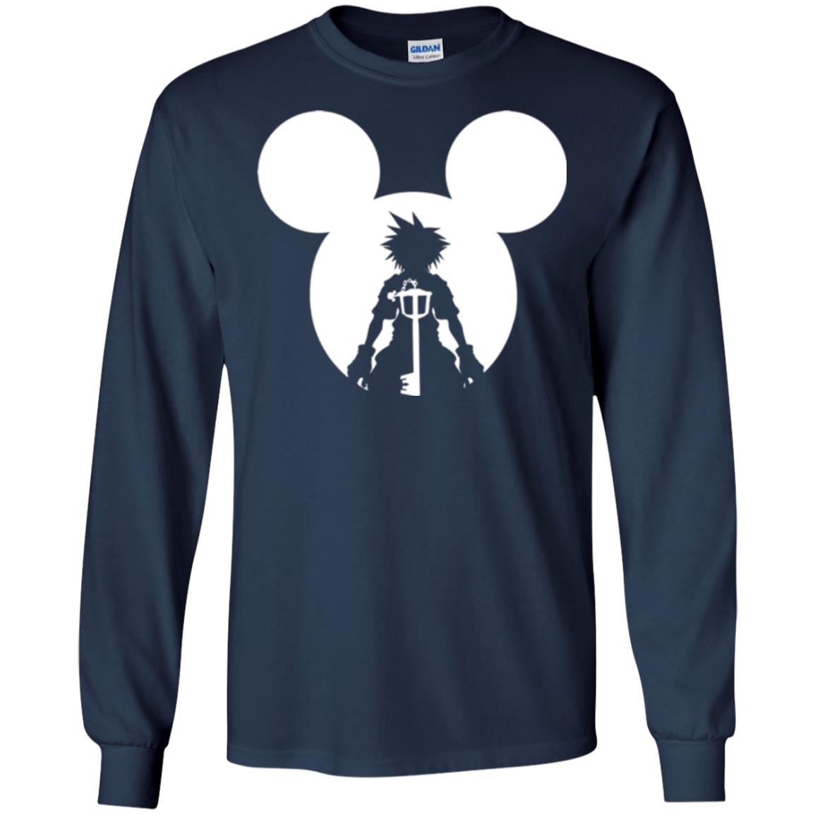 Mickey Lovers T-shirt Disney Kingdom Hearts Navy