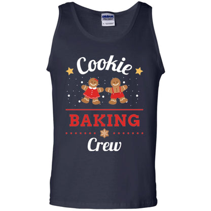 Christmas T-shirt Gingerbread Cookie Baking Crew Navy