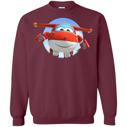 Super Wings Jett Movie Lover T-shirt Maroon
